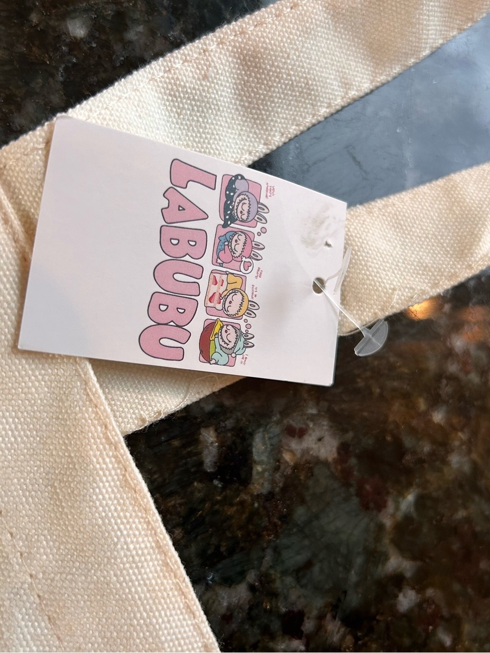 NWT Labubu Canvas Tote Bag. - Picture 5 of 9